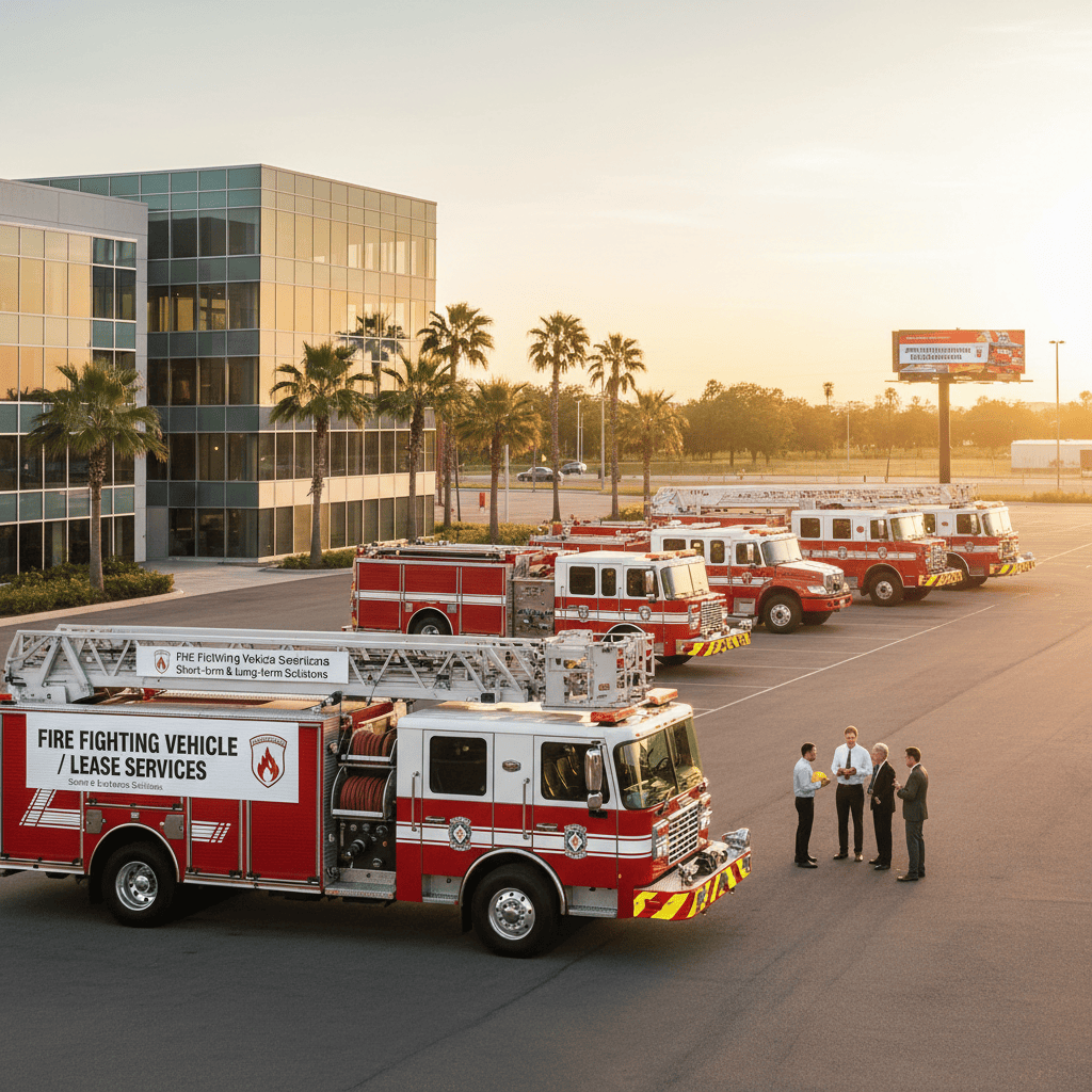 Fire Fighting Vehicle Rental / Lease Services